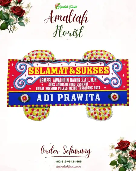 Papan Bunga Ucapan Selamat Pampangan Nan Xx
